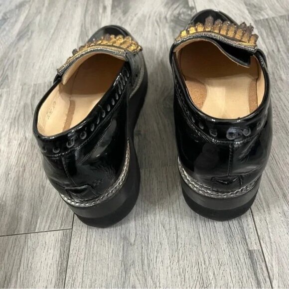 The Office of Angela Scott Mr. Pennywise Patent Leather Shoes Sz 41 - Picture 3 of 9